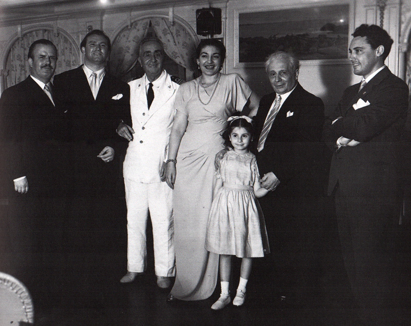 Shipboard-to-South-America-1949-Filippeschi-RL-Captain-Callas-unidentified-Serafin-Del-Monaco