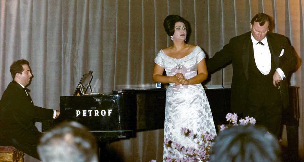 Zeani and Rossi Lemeni in recital x